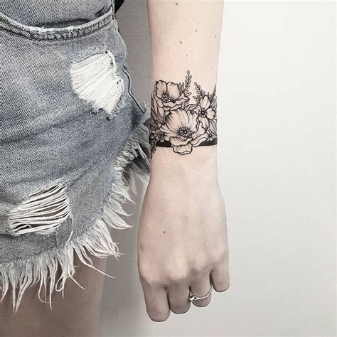 Delightful Wrist Band Tattoo Designs For Girls Page 7 Of