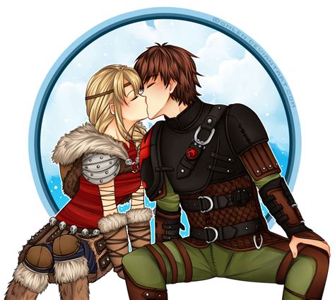 Hiccup And Astrid By Reishichi On Deviantart