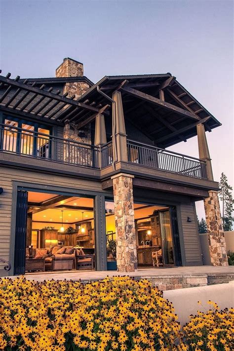 Lake house floor plans with walkout basement. 40 Unique Rustic Mountain House Plans with Walkout ...