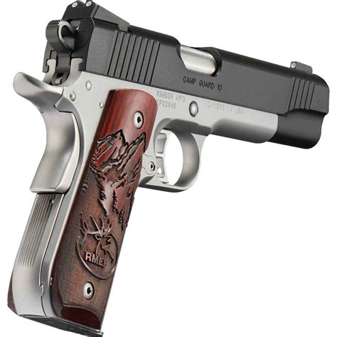 Kimber Camp Guard 10mm Auto 5in Stainlessblack Pistol 81 Rounds