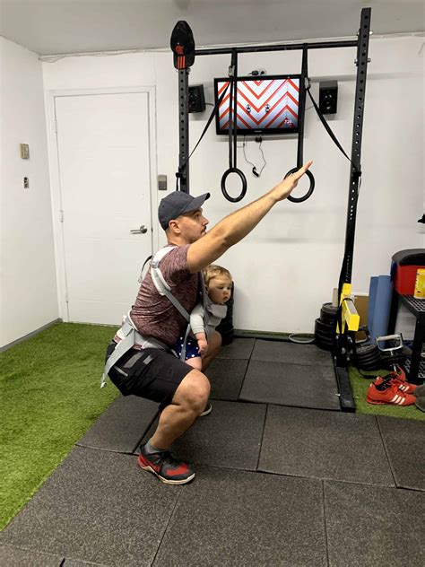 How To Squat While Babywearing Upside Dad