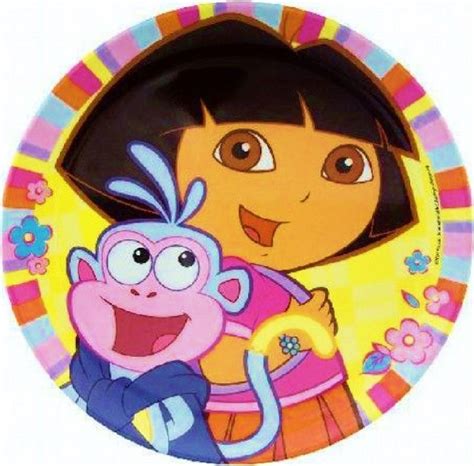 Dora The Explorer Plate
