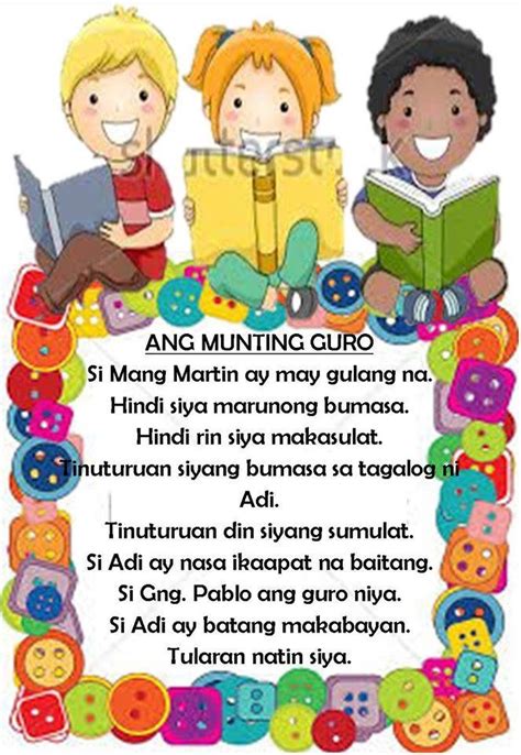Maikling Kwento Tagalog Grade 5 Mobile Legends