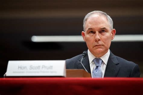 For Pruitt Aides The Bosss Personal Life Was Part Of The Job The