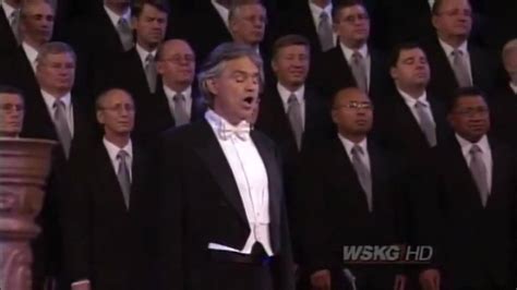 Andrea Bocelli And The Mormon Tabernacle Choir The Lords Prayer 2009