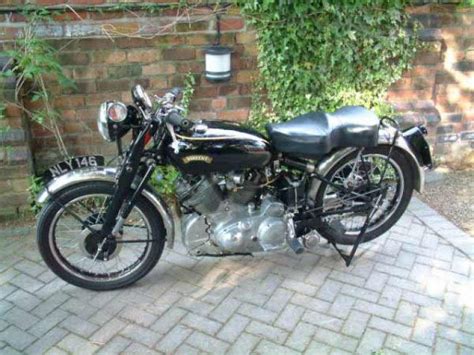 1953 Vincent Rapide Classic Motorcycle Pictures