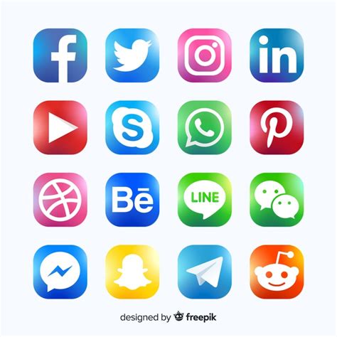 Line logo free vector we have about (78,380 files) free vector in ai, eps, cdr, svg vector illustration graphic art design format. Social media logo collection Vector | Free Download