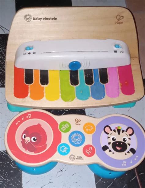 Baby Einstein Hape Magic Touch Piano Wooden And Play Drums Musical Toy