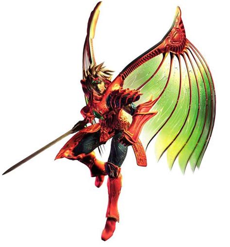 Dart Dragoon Red Dragoon Character Render Legend Of