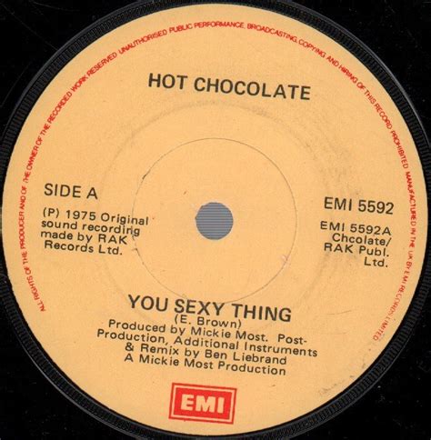 Hot Chocolate You Sexy Thing Remix Vinyl Records Lp Cd On Cdandlp
