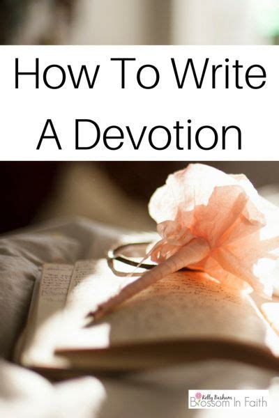 Bhajan refers to any devotional song with religious theme or spiritual ideas, specifically among indian religions, in any of the languages from the indian subcontinent. Blossom In Faith ~ How To Write A Devotion | Christian ...