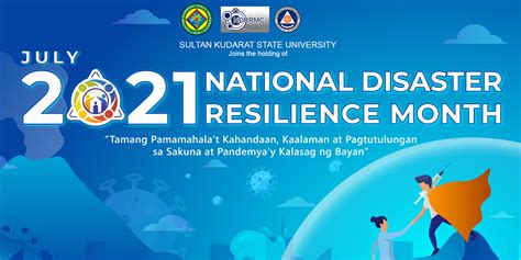 Sksu Joins The Holding Of 2021 National Disaster Resilience Month Ndrm