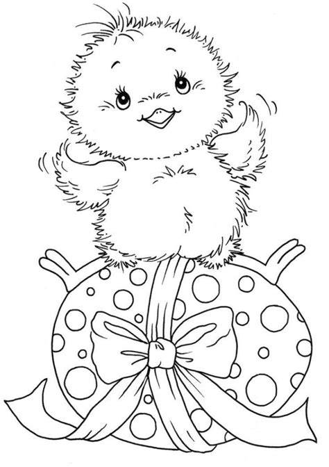 Get your free printable spring coloring pages at allkidsnetwork.com. Desenhos de Pintinhos Para Imprimir e Colorir - Animais ...