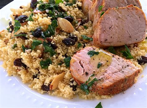 Enjoy this rich and gently spiced slow cooker tamarind and orange chicken with buttery cashew nut couscous and join us for the slow cooked challenge. Mediterranean Pork Tenderloin with Couscous {Slow Cooker ...