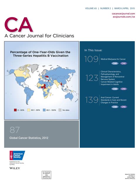 CA: A Cancer Journal for Clinicians: Vol 65, No 2