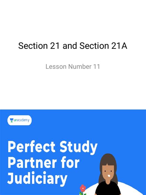 Section 21 And Section 21a Pdf