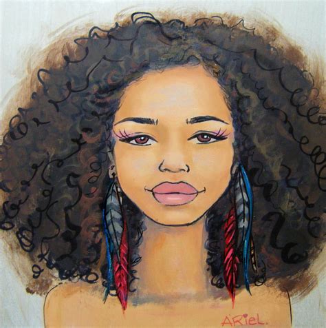 Artist Keturah Ariel Black Girl Art Black Women Art Art Girl African