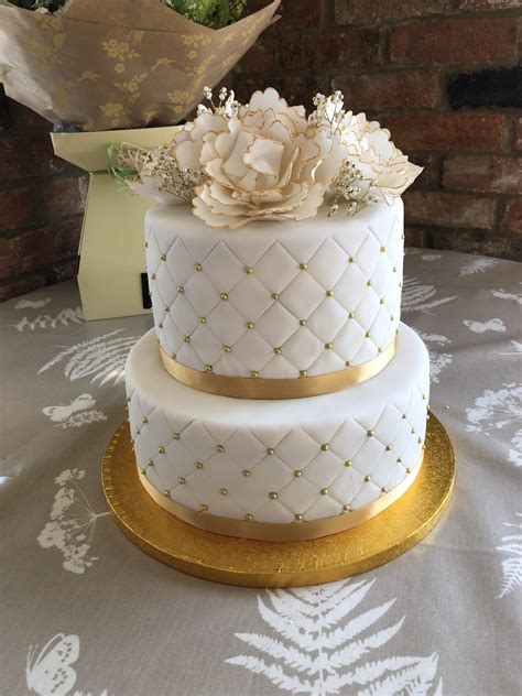 Ideas For Golden Wedding Anniversary Cakes 63 Effective Ways To Get