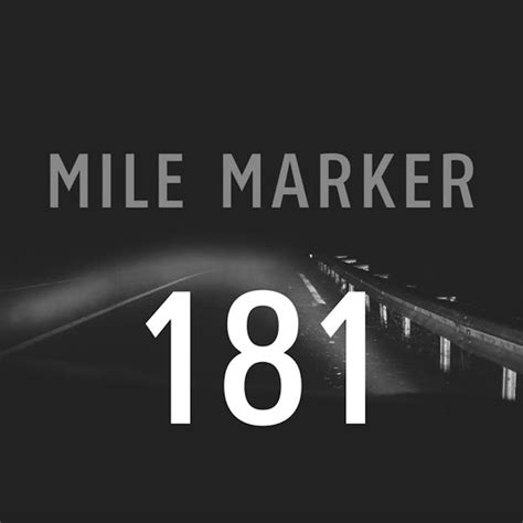 Mile Marker 181 On Stitcher