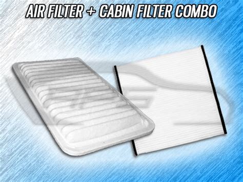 This helps to keep the air inside your camry clean and free from dust, allergens, and other debris. AIR FILTER CABIN FILTER COMBO FOR 2002 2003 2004 2005 2006 ...