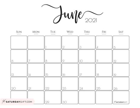 Check spelling or type a new query. Elegant 2021 Calendar by SaturdayGift - Pretty Printable ...