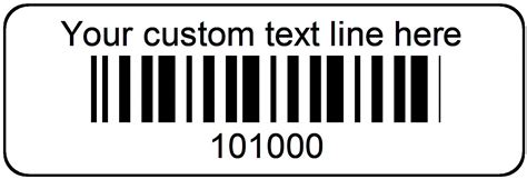 Buy 1000 Serial Number Barcode Labels 1 12 X 12 Sequential Bar Code