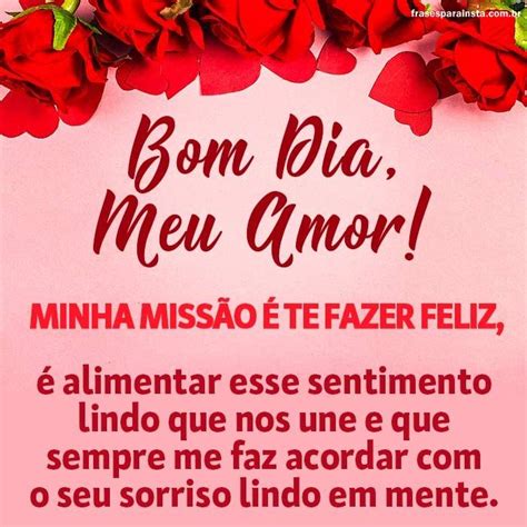 Bom Dia Meu Amor Frases Para Instagram