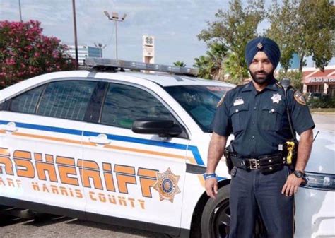 First Sikh Deputy Of Harris County Sheriffs Office