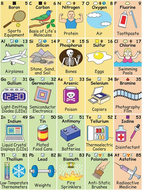 Brilliantly Illustrated Periodic Table Shows The Role Elements Play In