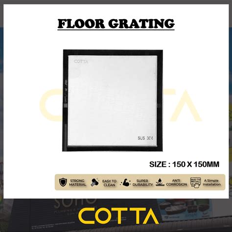 Cotta Ginny Tiled Insert Floor Grating