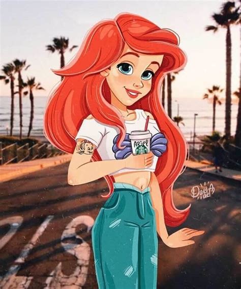 19 Renowned Disney Princesses Transformed Perfectly Into Modern Millennials Animated Times
