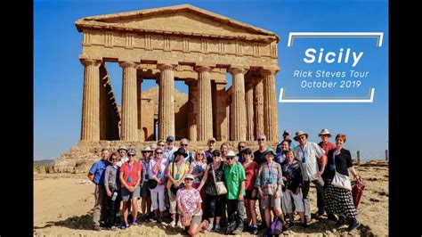 Sicily Rick Steves Tour October 2019 Youtube
