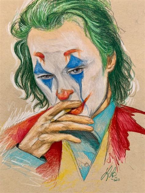 The Joker Portrait By Artbyleyanna On Deviantart
