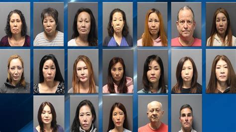Police 19 Arrested In Spa Prostitution Sting In Pawtucket