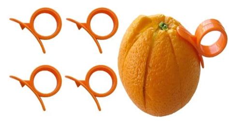 4 Round Citrus Fruit Peelers By Chef Craft Advanced Mixology