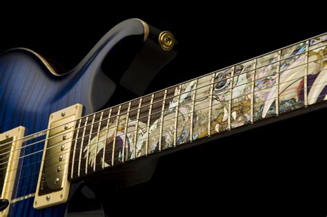 Guitar Leaks Prs Dragon Dragon Inlay Fretboard