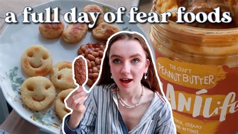 ONLY Eating My FEAR FOODS For 24 Hours All In Anorexia Recovery YouTube