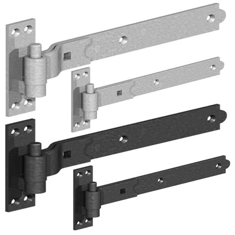 Heavy Duty Hook and Band Gate Shed Stable Door Hinges  