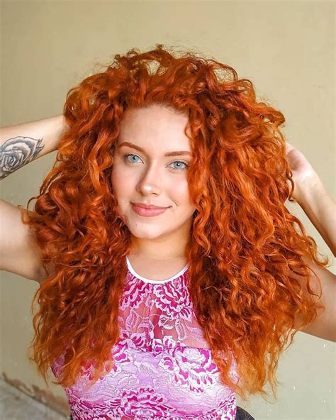 Beatriz Emilly Curly Hair Styles Red Curly Hair Red Hair