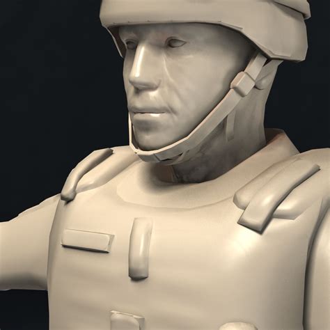 Military Soldiers X3 3d Model 149 3dm 3ds Dae Dwg Fbx Flt Max