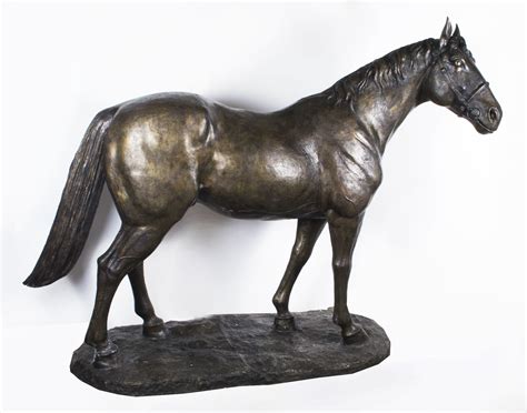 Bronze Horse Statue Ref No 08264 Regent Antiques