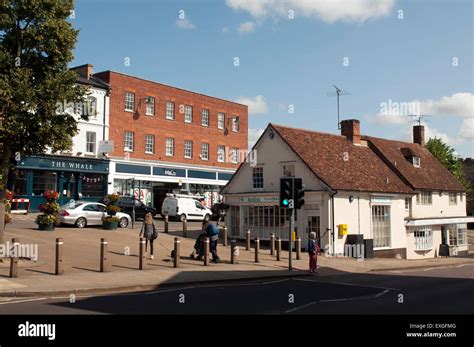 Market Hill Buckingham Buckinghamshire England Uk Stock Photo Alamy