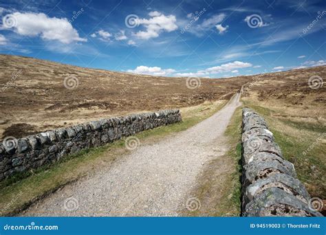 Scottish Hiking Path Stock Image Image Of Outdoor Landscape 94519003