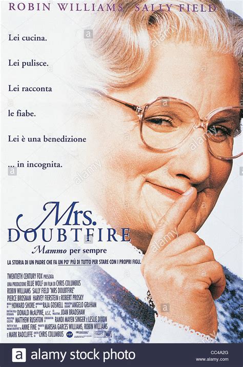 Doubtfire must be in the same restaurant at the. Cinema: Mrs.Doubtfire, 1993 Directed By Chris Columbus ...