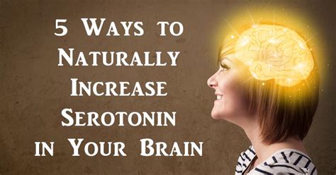 It is also a food that increases serotonin due to its abundance of tryptophan. 5 Ways to Naturally Increase Serotonin in Your Brain ...