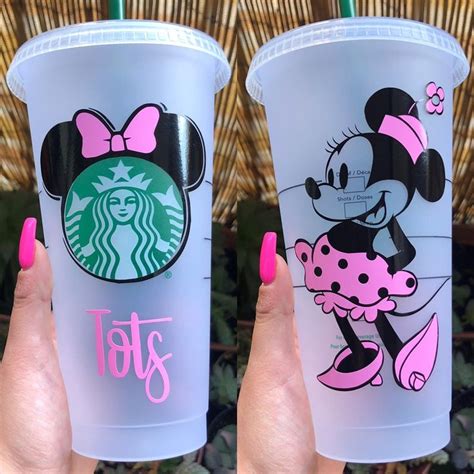 Personalized Minnie Starbucks Cup In 2021 Personalized Starbucks Cup