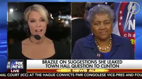 Dnc Chair Donna Brazile Denies Leaking Town Hall Question To Clinton