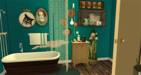 Vintage Bathroom The Sims 4 Download