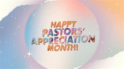 Happy Pastors Appreciation Month Sample Christian Video Commercial