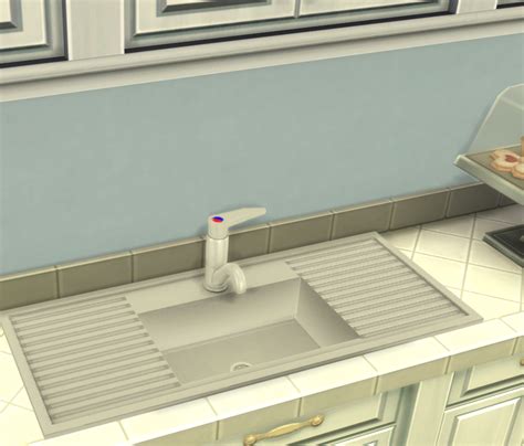 Simista A Little Sims 4 Blog Sleek Kitchen Sink
